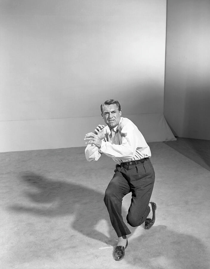 Cary Grant Action Candid North by Northwest 1959 Vintage Movie Star Photograph by Silver Screen Cary Grant Action Candid North by Northwest 1959 Vintage Movie Star Photograph by Silver Screen
