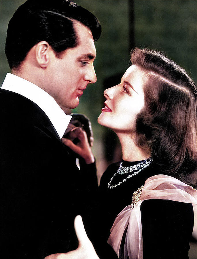 Cary Grant Photograph - Cary Grant and Katharine Hepburn - 1938 by Movie World Posters