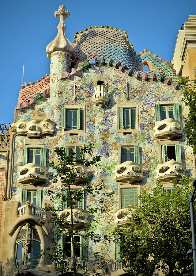 Casa Batllo Barcelona Photograph by Malcolm Klimowicz - Fine Art America