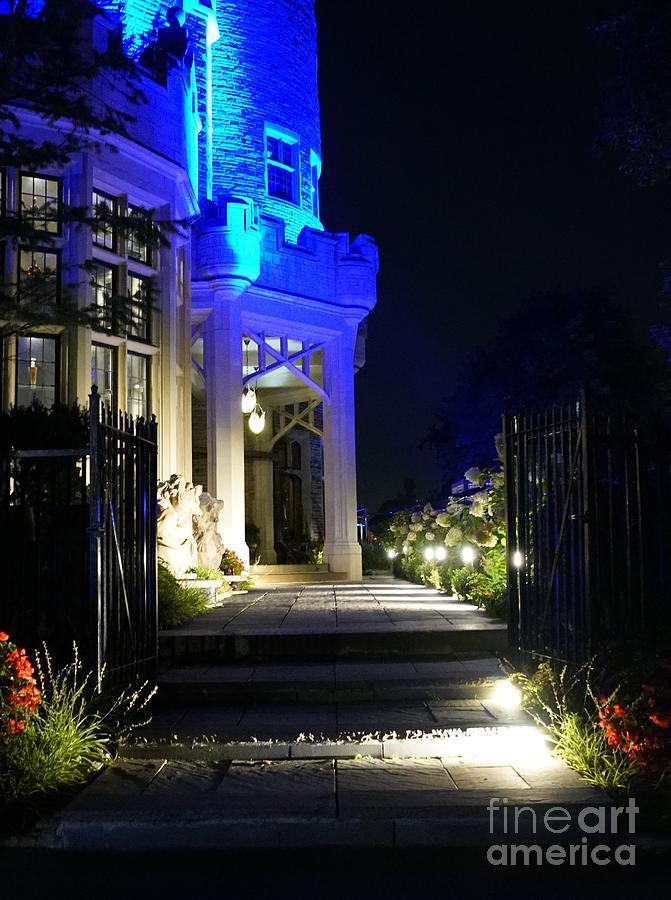 Casa Loma At Night, The Entrance Photograph