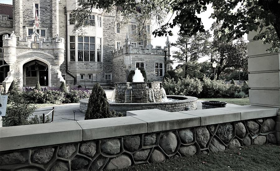 Casa Loma - View From The Street, Colourless Photograph