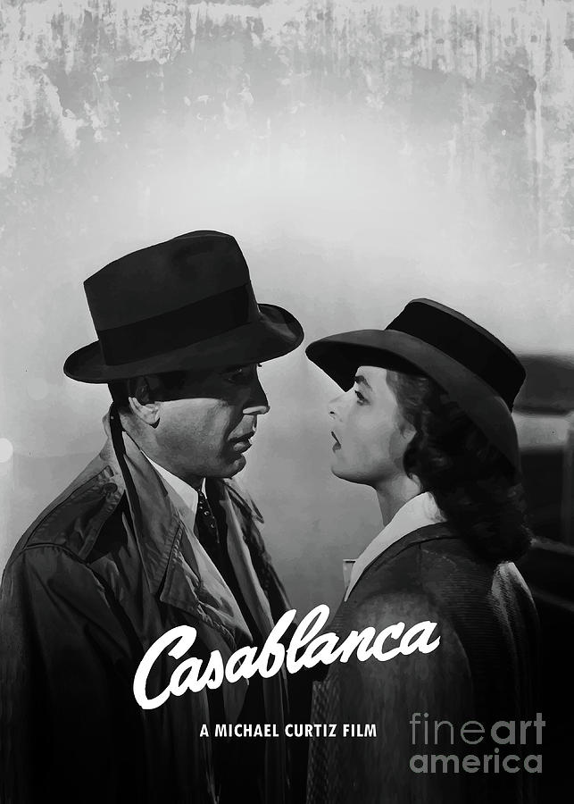 Casablanca Movie Digital Art - Casablanca by Bo Kev