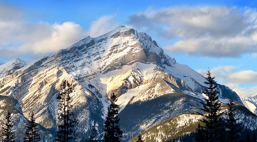 Cascade at Banff Photograph by Michael Brumage | Fine Art America