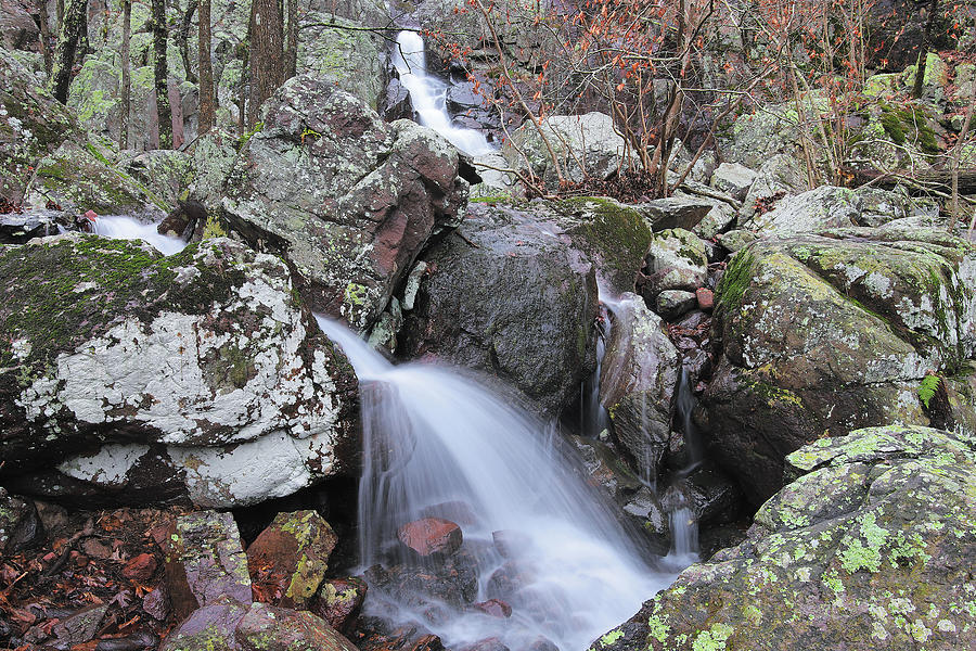 Cascade Below Mina Sauk Falls Photograph by Greg Matchick - Pixels