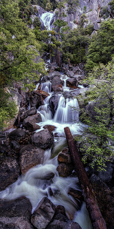Cascade Falls Yosemite NP CA GRK5021_050420215289 Photograph by Greg Kluempers