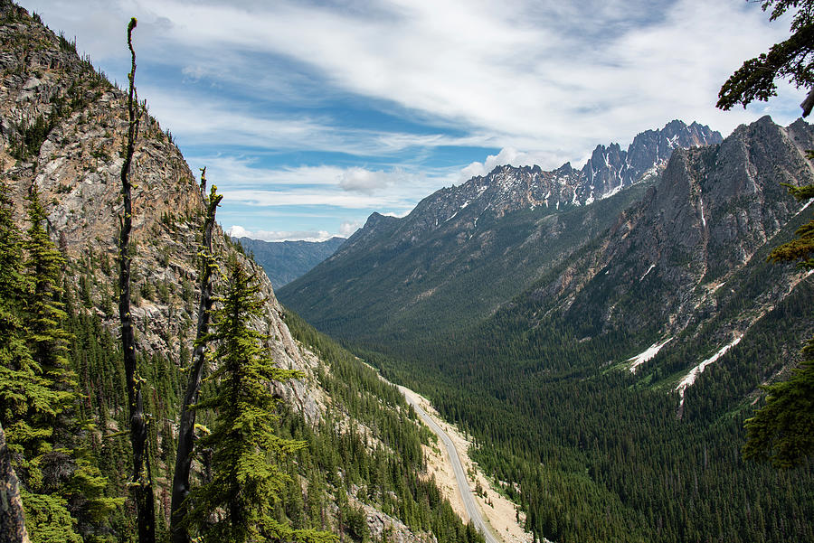 Cascade Road 2 Photograph by Lauren Denos - Fine Art America