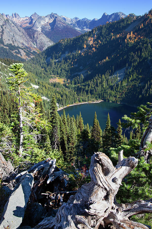 Cascades Maple Pass Lake Ann Photograph by Jemmy Archer - Fine Art America