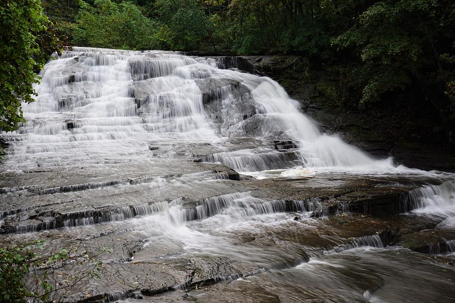 Cascadilla Gorge Waterfalls II Photograph by Patricia Caron | Fine Art ...