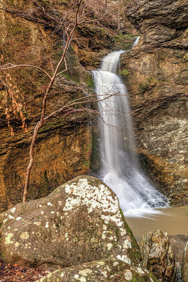 Cascading Eden Falls Of Lost Valley Arkansas Photograph by Gregory ...