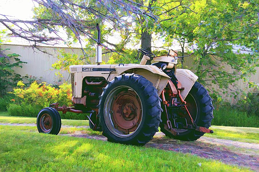 Case Tractor Photograph