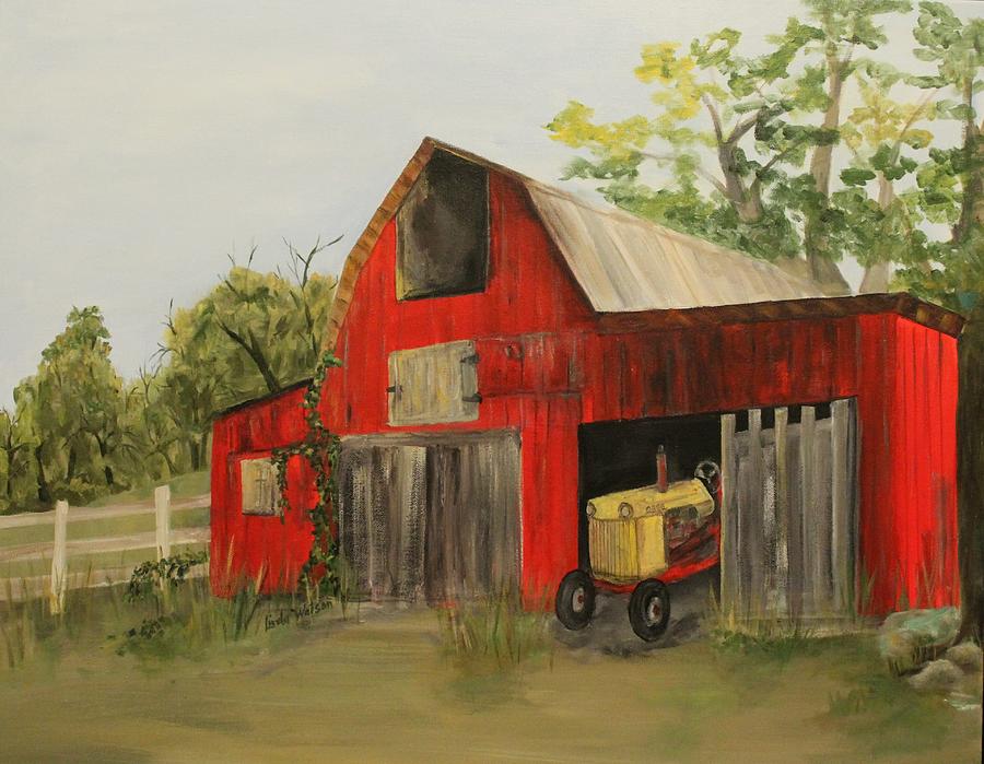 Case's Barn Painting By Linda Watson - Fine Art America