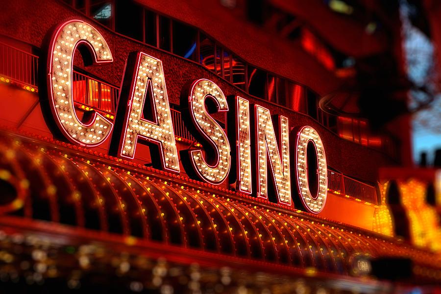 Casino Photograph by Rodney Lee Williams