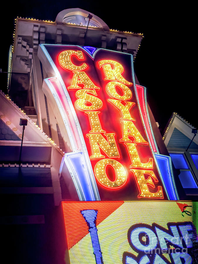 Casino Royale on the Las Vegas strip Photograph by FeelingVegas Wall Art and Prints