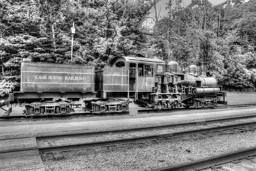 Cass Train Art Photograph