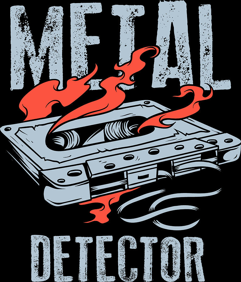 Music Digital Art - Cassette Tape Metal Detector by Jacob Zelazny