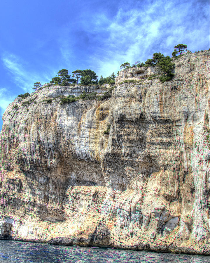 Cassis Vertical Orange Rock Digital Art By Jules Follett Pixels 8575