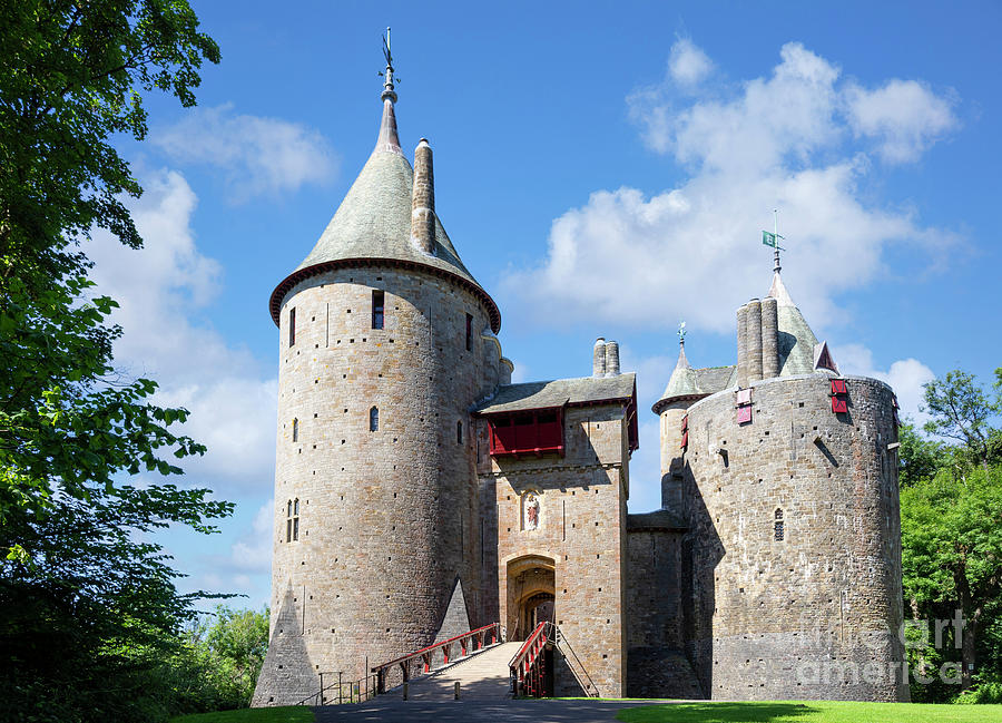 Castell Coch Castle Coch or Red Castle, Tongwynlais, Cardiff, Wales Photograph by Neale And Judith Clark