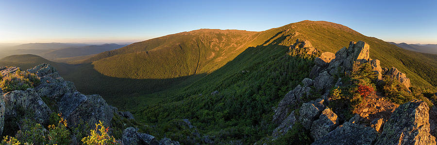 Castellated Ridge Sunset Panorama Photograph by White Mountain Images
