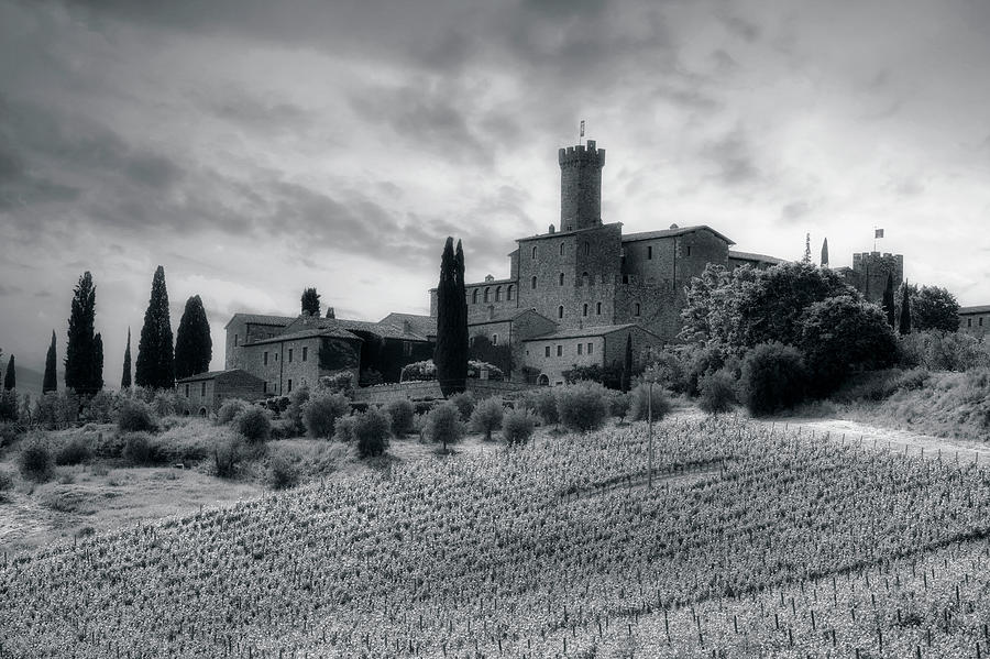 Castle Photograph - Castello di Poggio alla Mura by Joana Kruse