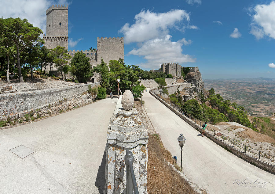 Castello Di Venere Sicily Photograph