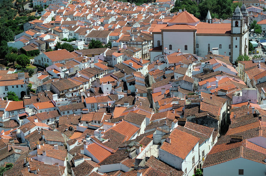 Castelo de Vide Rooftops from the Castle Photograph by Angelo DeVal
