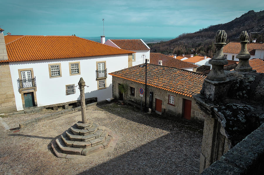 Castelo Novo town square from above Photograph by Angelo DeVal