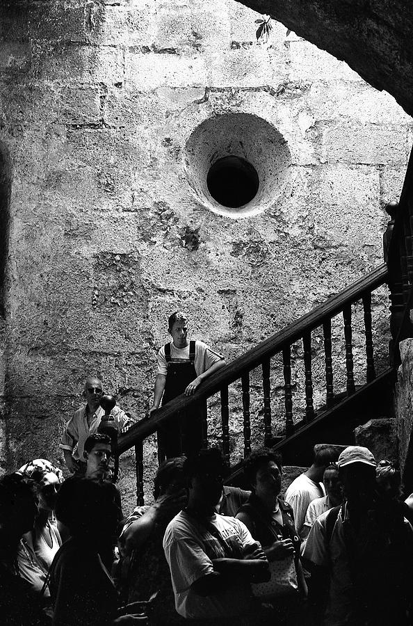 Castle Photograph - Castillo de la Real Fuerza stairs in Havana by RicardMN Photography