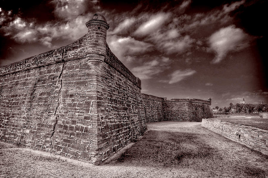 Castillo de San Marcos Photograph by Anthony M Davis