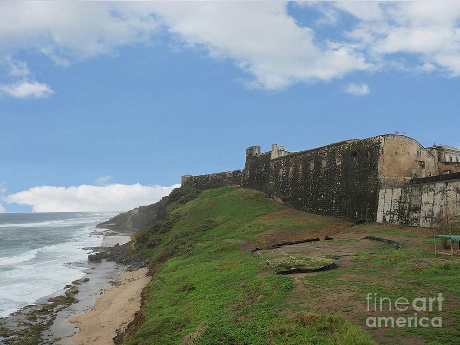 Castillo San Cristobal, Puerto Rico Photograph by On da Raks