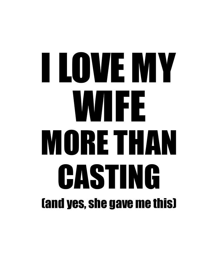 Casting Husband Funny Valentine Gift Idea For My Hubby Lover From Wife ...