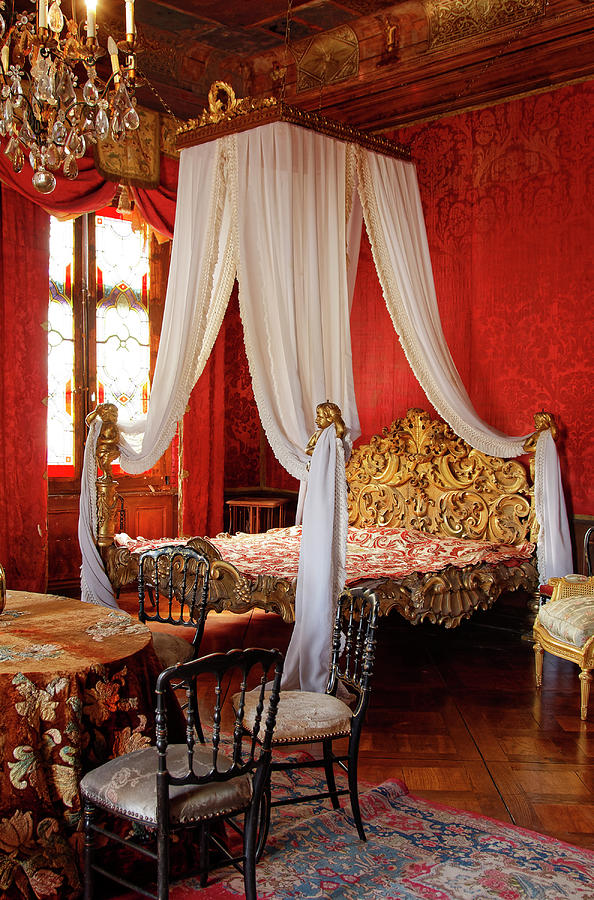 Castle Bedroom Photograph by Sally Weigand