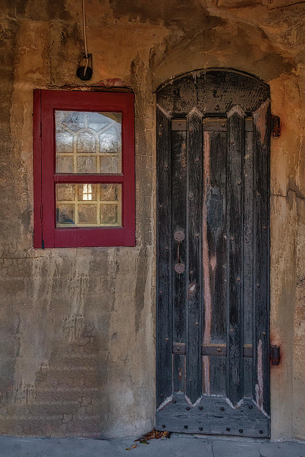 Castle Black Door Photograph by Susan Candelario