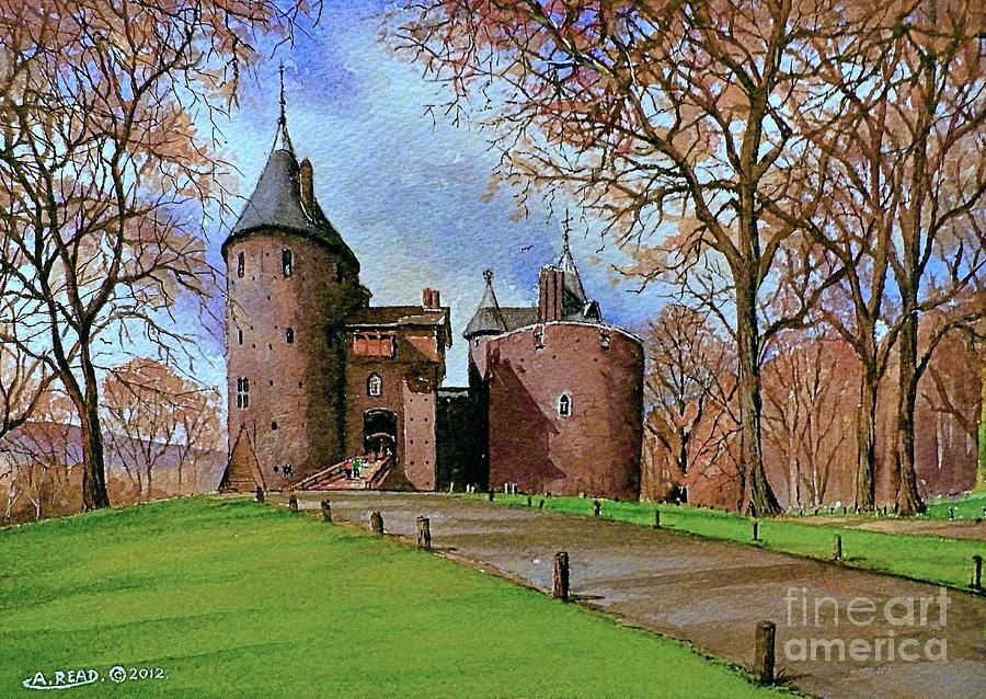 Castle Coch Painting by Andrew Read