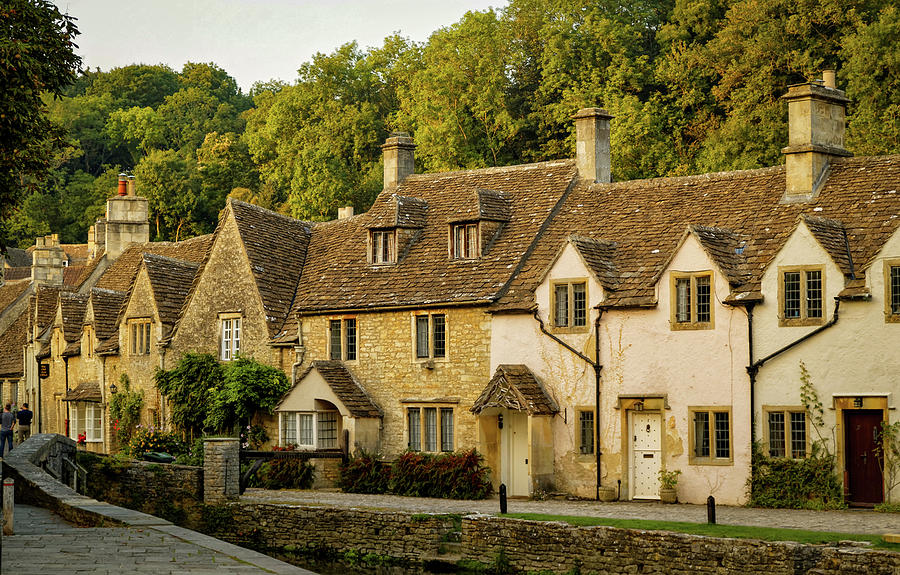 Castle Combe by Bybrook river Photograph by Mike-Hope