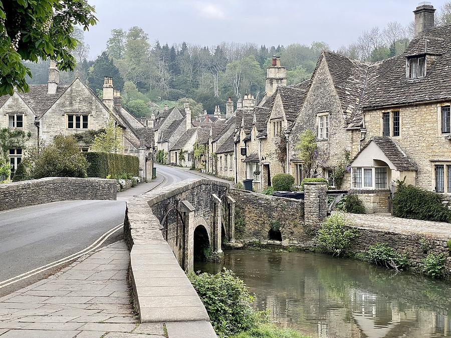 Castle Combe Village 2 Photograph by Diane Height