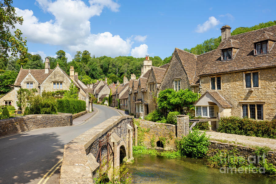 Castle Combe Village, England Photograph by Neale And Judith Clark