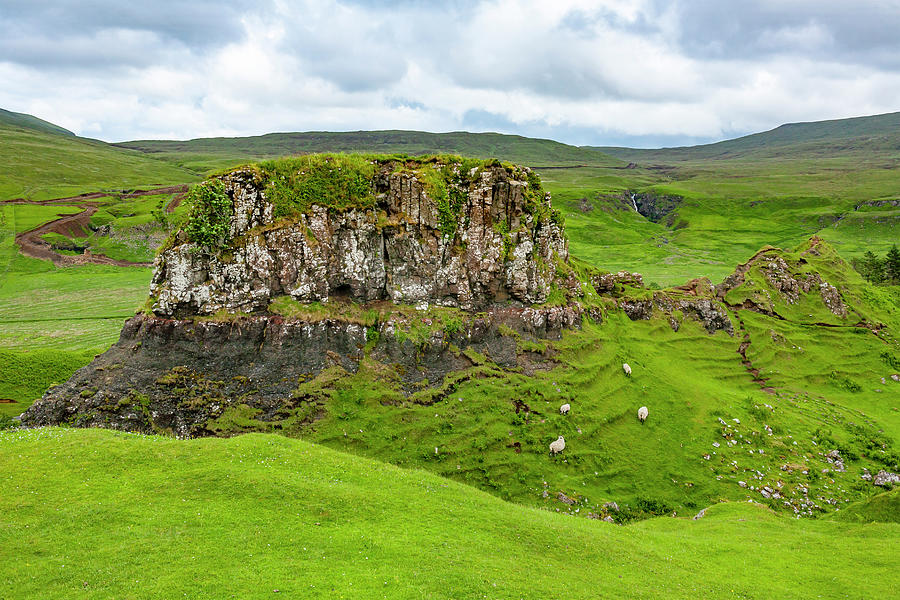 Castle Ewan at the Fairy Glen in Isle of Skye, Scotland Photograph by ...