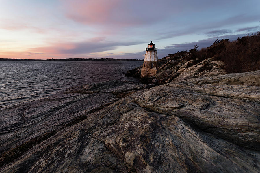 Castle Hill Lighthouse Newport RI Photograph by Andrew Pacheco