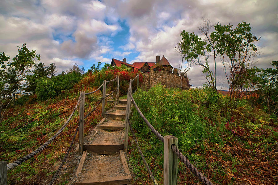 Castle in the Clouds - Moultonborough, NH Photograph by Joann Vitali