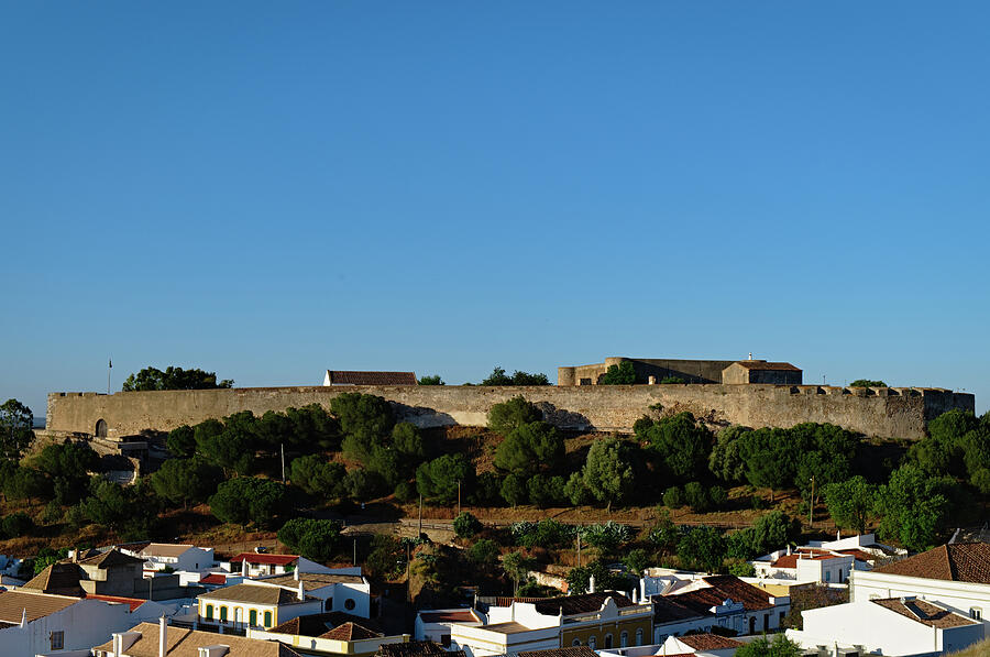 Castle of Castro Marim from the hill Photograph by Angelo DeVal