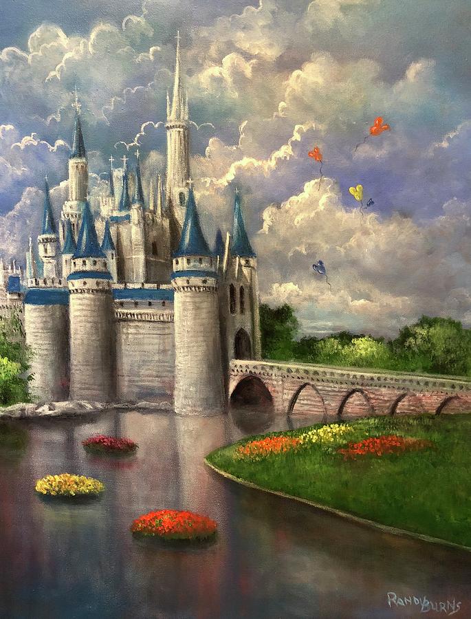 Castle of Dreams Painting by Rand Burns
