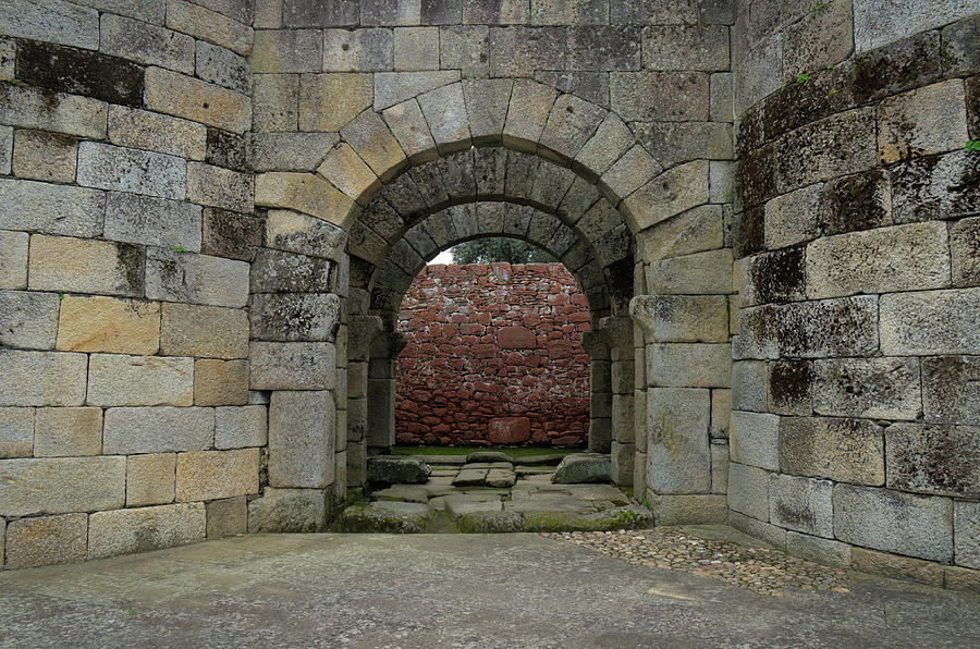 Castle of Idanha-a-velha gate Photograph by Angelo DeVal