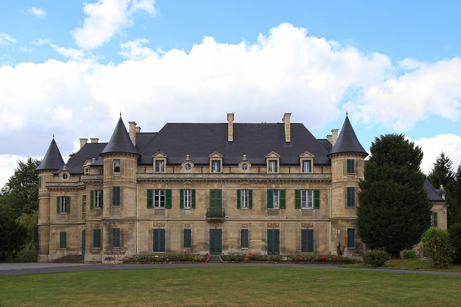 Castle of Lamorlaye in Hauts-de-France Photograph by Gwengoat