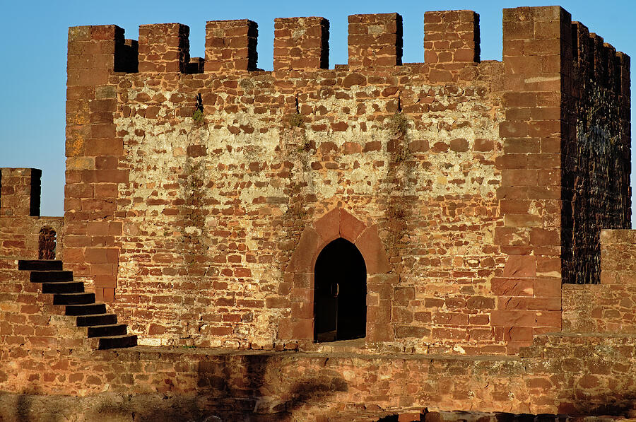 Castle of Silves Tower at Golden Hour Photograph by Angelo DeVal