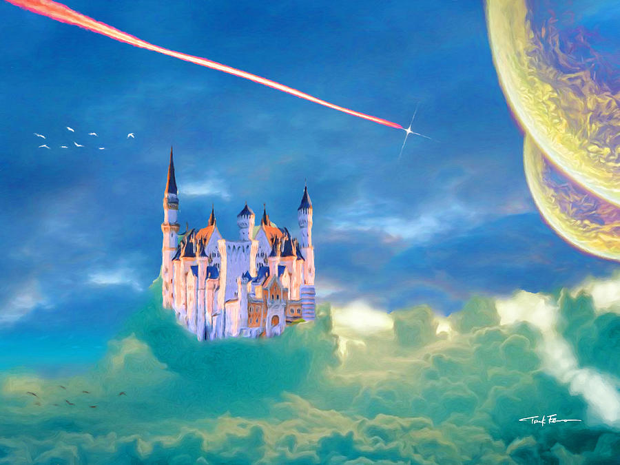 Castle on a Cloud Painting by Trask Ferrero