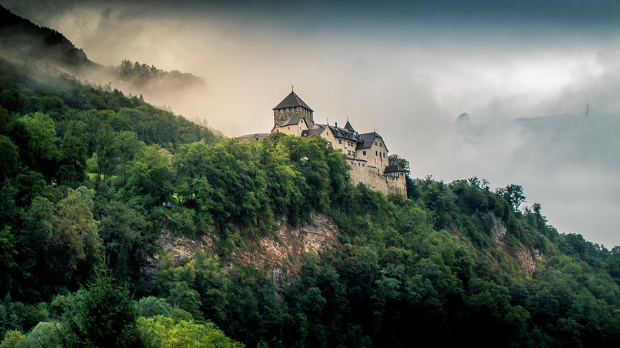 Castle on a foggy day Photograph by Karlaage Isaksen