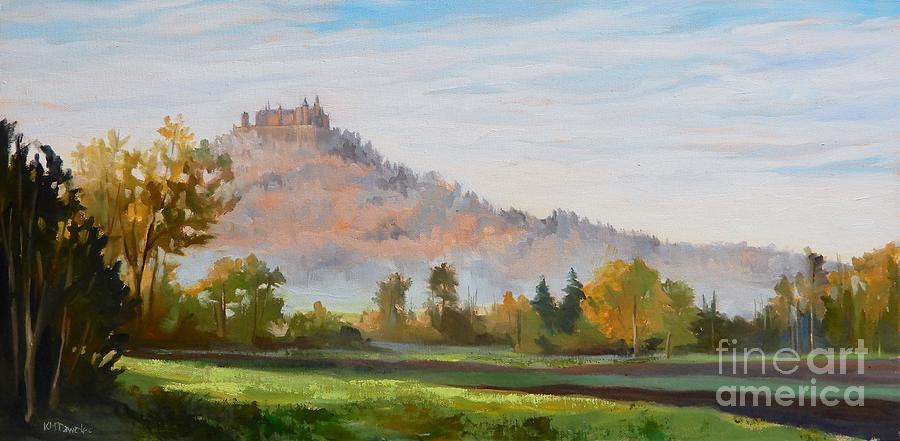 Castle On The Hill Painting