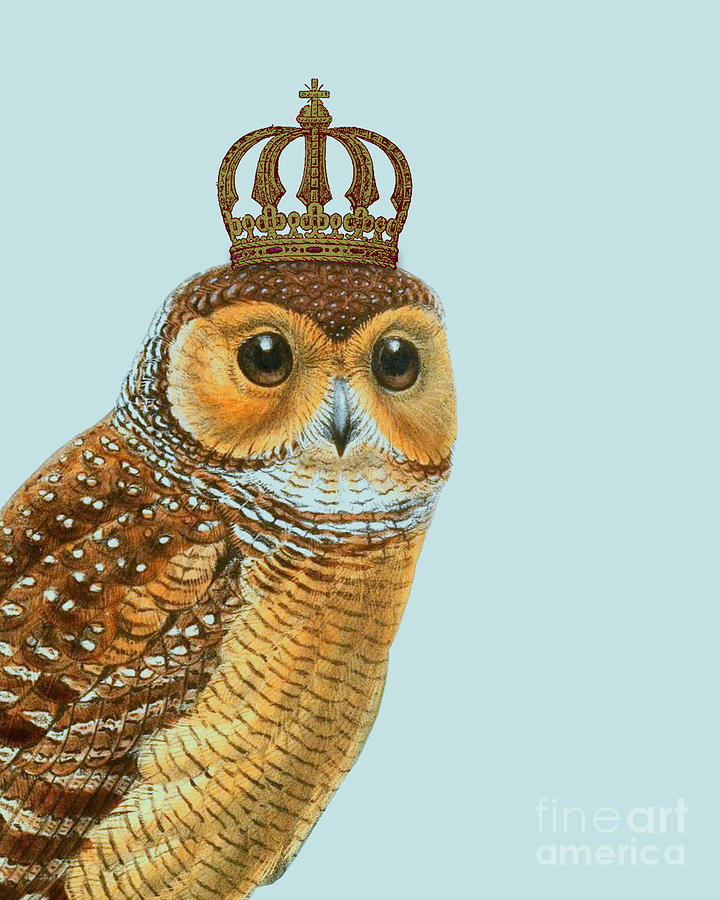 Owl Digital Art - Castle Owl by Madame Memento