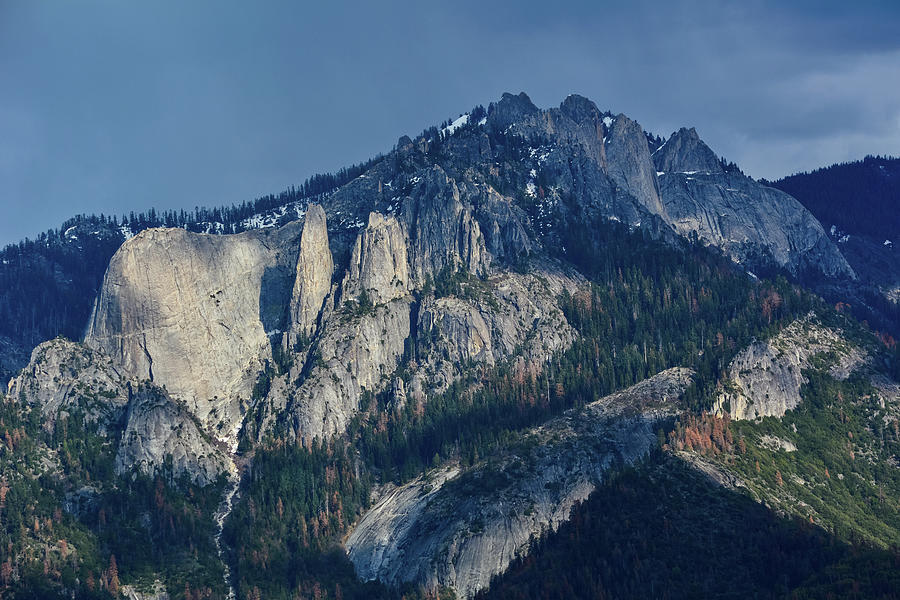 Castle Peak Sequoia National Park Photograph by Kyle Hanson