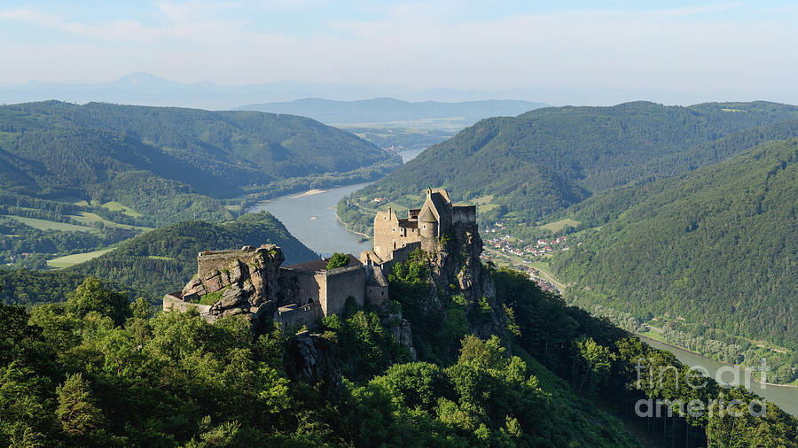 Castle ruins of Aggstein Photograph by Uoaei1